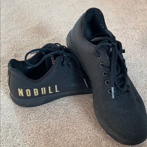 Black and Gold NoBull Project Training shoes
